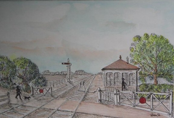 Swinderby Station Crossing