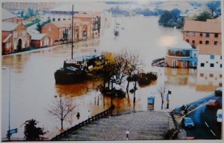 The Wharf, Newark in Flood